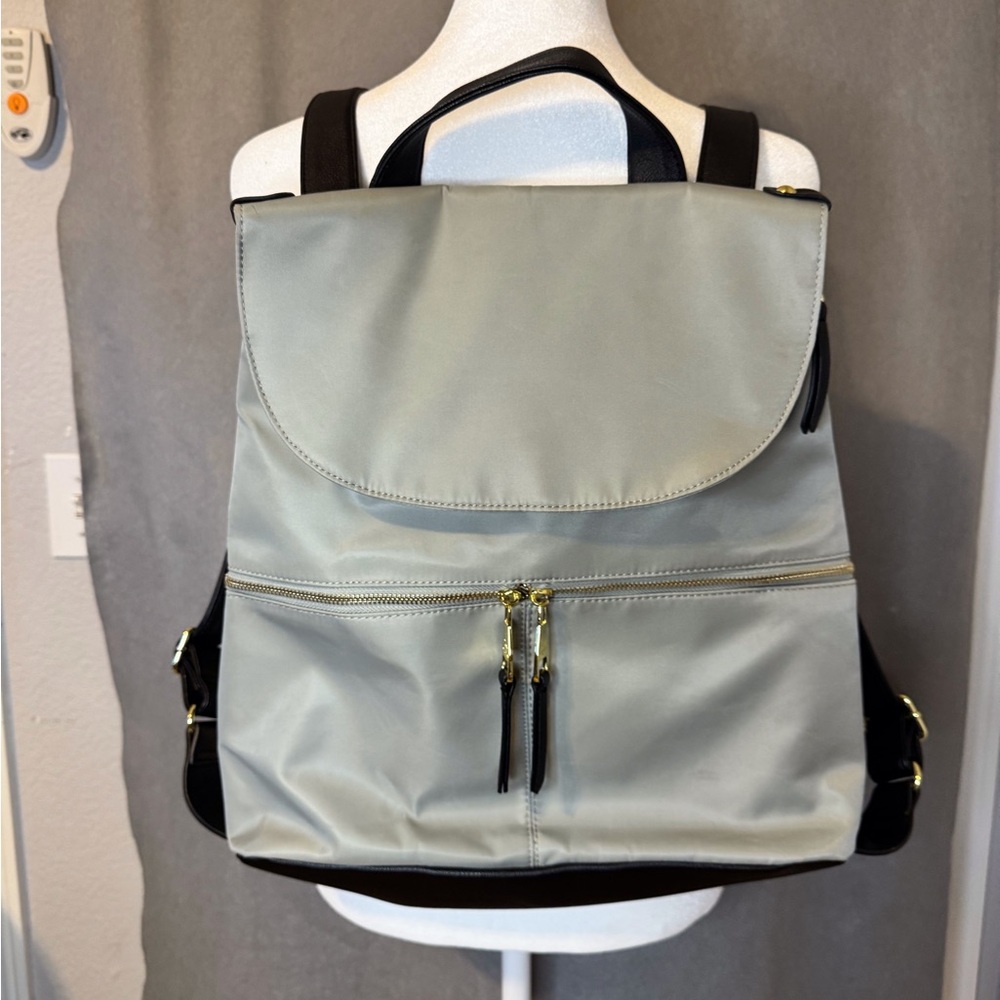 Steve Madden Gray and Black Backpack Minimalist Design. Excellent Condition.